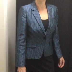 Peacock eye traditional blazer